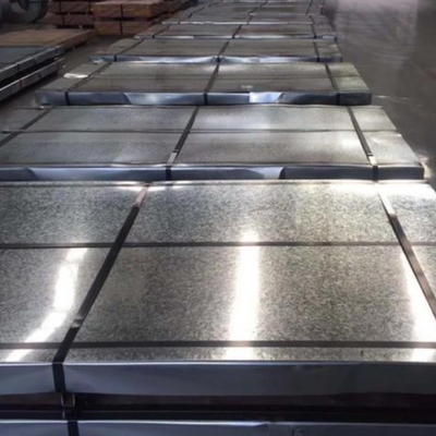 Hot Dipped Galvanized Roofing Sheet ASTM A653 For Construction Material