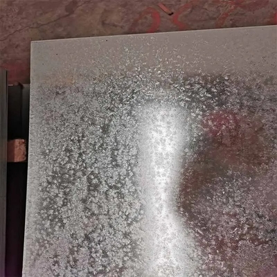 Z180 Z275 Galvanized Steel Sheet Mill Edge Minimum Spangle ISO Certificate