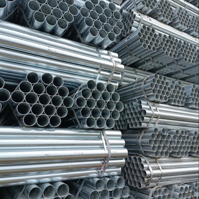 16 Gauge Galvanized Steel Pipe DX52D SGCC Seamless JIS Certificate ERW