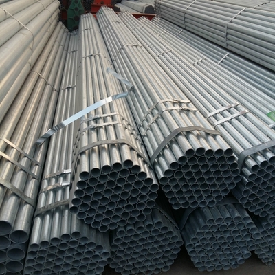 ASTM S235JR Low Carbon Galvanized Steel Pipe DN40 DN200 For Building Material