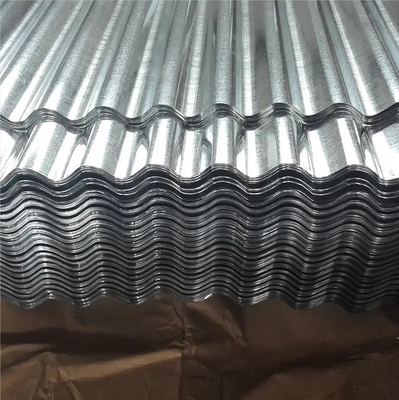Zinc Coated 70 4ft X 8ft Galvanized Steel Roofing Panels DX51D SGCC SGCH G550