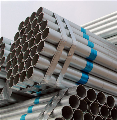 Hot DIP Dx51d SGCC Sgcd Secc Galvanzied Steel Pipe 0.8-12mm Thickness Pre Galvanzied Steel Pipe for Construction