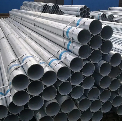 Hot DIP Dx51d SGCC Sgcd Secc Galvanzied Steel Pipe 0.8-12mm Thickness Pre Galvanzied Steel Pipe for Construction
